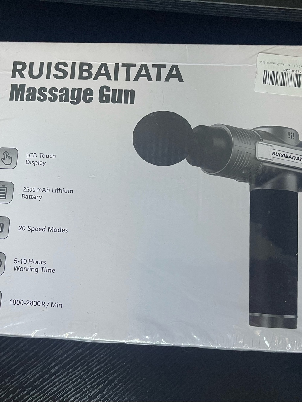 RUISIBAITATA Massage Gun in Black